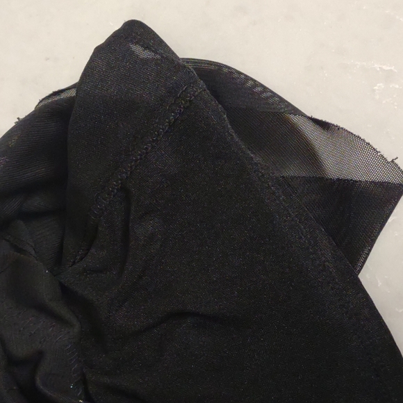 FREE w/ Bundle Crisci Black Sequined Beaded Tunic Top Mini Dress Made In Italy - Picture 11 of 15